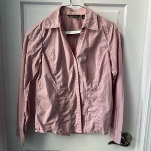 Eddie Bauer XS Long Sleeve Button Dress Shirt